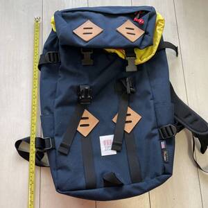 TOPO DESIGN/トポデザイン リュック バックパック ネイビー KLETTERSACK 22L MADE in USA