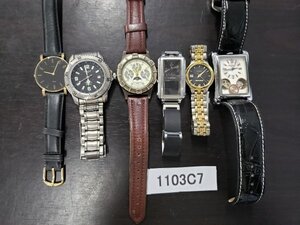 1103C7　腕時計　ジャンク品　おまとめ6点　SEIKOセイコー CASIO など　 ※動作未確認