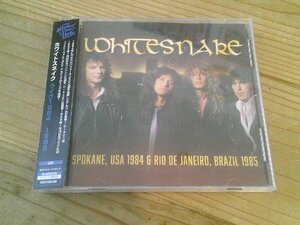 CD：WHITESNAKE ホワイトスネイク ライヴ1984/1985：帯付：2枚組