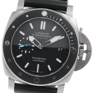 パネライ PANERAI PAM01389 ルミノール1950 サブマーシブル アマグネティック3デイズ チタニオ 自動巻き メンズ _816502