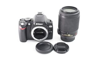 訳あり Nikon ニコン D60 / Nikon AF-S NIKKOR DX 55-200mm F4-5.6 G ED DX VR ズームレンズ(t9524)