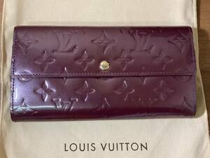 LOUIS VUITTON ルイヴィトン ヴェルニ 長財布　送料込み