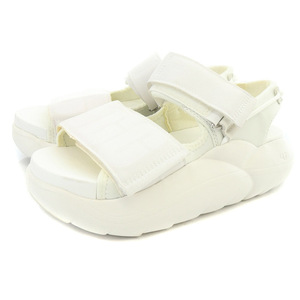 アグ UGG LA Cloud Strap Sandal サンダル 厚底 ロゴ USA7 24.0cm 白 ホワイト /DO ■OS レディース