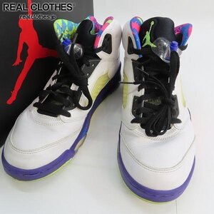 NIKE/ナイキ AIR JORDAN 5 RETRO BEL-AIR/エアジョーダン5 レトロ ベル エア DB3335-100/27.5 /080