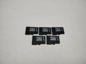 5枚セット　8GB　microSDHCカード　フォーマット済み　microSDカード　メモリーカード