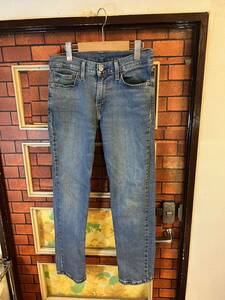 デニムパンツ ジーンズ リーバイス Levis Gパン ジーパン スリム スキニー 511 29インチ　ストレッチ　アメリカ古着