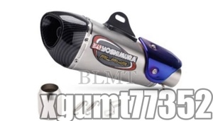 超得●新品未使用 サイクロン形状【カーボン調】ヒートガード 付 全長345mm GSX-250R GSX-S125 YZF-R25/R3 ZX-10R Ninja