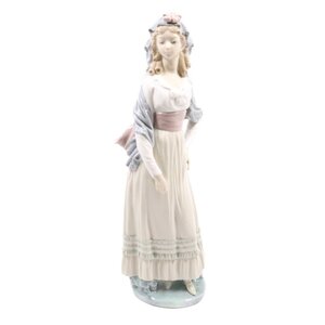 LLADRO リヤドロ Dama Goyesca 女性 5125 フィギュリン 置物 高さ32cm【いおき質店】