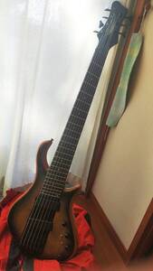 34.0-32.0ファンドフレット(マルチスケール)7弦ベースfanned fret multi scale