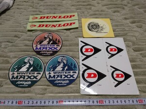 ダンロップステッカーセット全日本ラリージムカーナダートトライアルグラントレックウインターマックスDUNLOPGRANDTREKWINTERMAXX