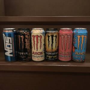 6種類セット NOS モンスター エナジー ドリンク パシフィックパンチ リハブ パイプラインパンチ マンゴーロコ MONSTER USDM HDM