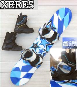 スノボー☆ XERES キッズ　118cm　CSB 22-23cm ブーツ付