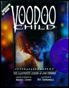 洋書『voodoo child Jimi Hendrix』CD付属 ジミ・ヘンドリックス