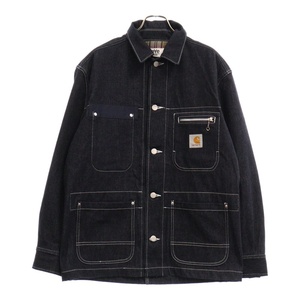 ジュンヤワタナベ コムデギャルソン 24AW Carhartt Wネーム ステッチワークデニムジャケット インディゴ カーハート WN-J907