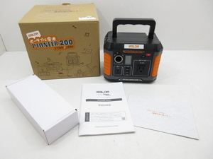 n74955-ty 中古品★BALDR ポータブル電源 PIONEER 200 [111-240229]