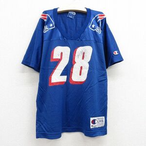 古着 チャンピオン champion 半袖 ビンテージ フットボール Tシャツ キッズ ボーイズ 子供服 90s NFL ニューイングランドペイトリオッ