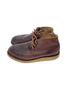 RED WING◆チャッカブーツ/US6.5/BRW/レザー/595