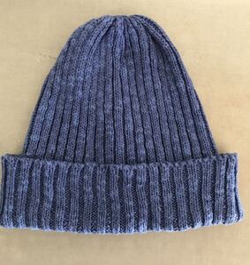 ◆【人気】BEAMS+ ビームス・プラス/コットンリネンワッチキャップ　BLUE メンズ・レディース