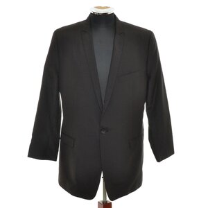 ◆530556 DOLCE&GABBANA ドルチェ&ガッバーナ ドルガバ ◇テーラードジャケット サイズ52 シルク メンズ イタリア製 ブラック