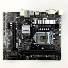 【全額返金保証】【最速発送】ASRock Micro ATX マザーボードB360M 【動作確認済】