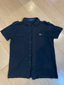 FRED PERRY(フレッドペリー) Short Sleeve Shirt／ポロシャツ　size:M/ブラック