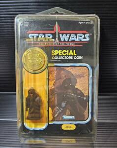 ヴィンテージ スターウォーズ/オールドケナー 1980年代 『Jawa/ジャワ』 スペシャルコイン付き Action Figure POTF 92 BACK 長期保管品 