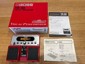  BOSS VE-20 VOCAL PROCESSOR ボーカルプロセッサー