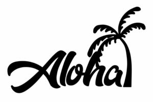 ステッカー　Aloha type A