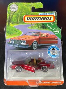 MATCHBOX マッチボックス MBX 83 BUICK RIVIERA CONVERTIBLE ビュイック リビエラ コンバーチブル 1/64