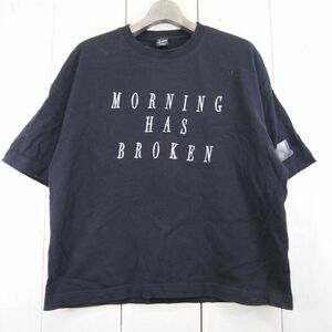 須田景凪 × GU Suda Keina コラボTシャツ*MORNING HAS BROKEN(S)ブラック