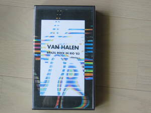 ビデオテープ【2本まで送料同一】 VAN HALEN BRAZIL ROCK IN RIO ’88 ヴァンヘイレン ライブ ブラジル VoはD・L・ロス (画質も音質も悪い)