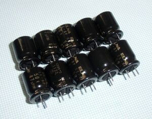 [10個] ELNA RBD 50V 47uF 85℃ オーディオ用無極性コンデンサ ■生産終了品