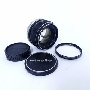 MINOLTA ミノルタ MC ROKKOR-PF 58mm f1.4 マニュアルフォーカス カメラレンズ USED /2411C