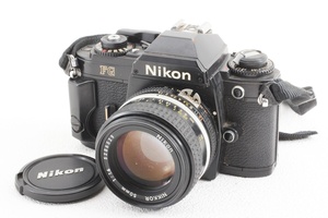 外観美品◆NIKON ニコン FG Ai-S NIKKOR 50/1.4◆一眼レフフィルムカメラ/A5774