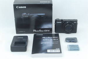 ★実用良品★CANON キャノン PowerShot パワーショット G9X ブラック 元箱付き♪