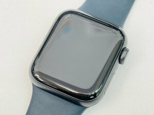 1円スタート アップルウォッチ Apple Watch SE 40ｍｍ GPS 32GB 初期化済 動作〇 充電ケーブル 付属 デジタル 時計 A2351 黒 ブラック