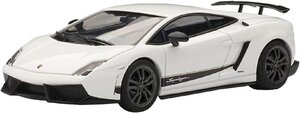 AUTOart 1/43 ランボルギーニ ガヤルド LP570-4 スーパーレジェーラ (ホワイト)