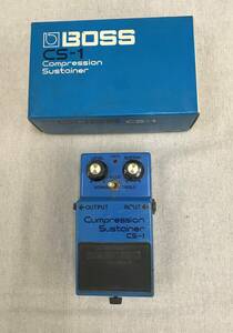 BOSS CS-1 Compression Sustainer ボス コンプレッサー サスティナー 箱付き