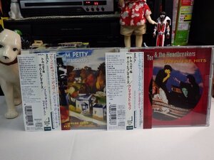 星2｜無傷！★CD（2-SET）/ w/OBI / 廃盤★TOM PETTY & THE HEARTBREAKERS トム・ぺティ&ザ・ハート・ブレイカーズ　まとめてセット