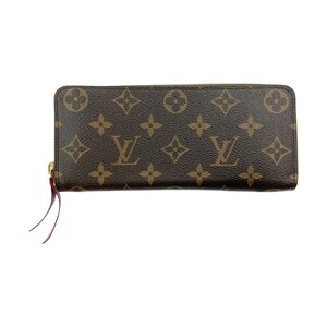 〇〇 LOUIS VUITTON ルイヴィトン モノグラム ジッピーウォレット ラウンドファスナー長財布 M60742 ブラウン やや傷や汚れあり