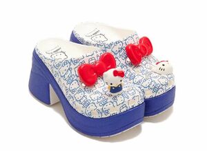 Hello Kitty Crocs Siren Clog "White/Blue/Red" 24cm 209451-100
