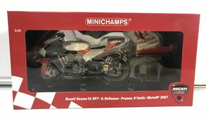 ミニチャンプス 1/12 Ducati Desmo16 GP7 A.Hofmann Pramac D