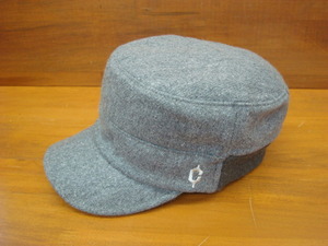 新品Clef (クレ) LAND WIRED RIB WORK CAP GRAY