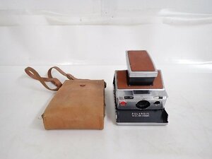 Polaroid ポラロイド SX-70 折り畳み式 インスタントフィルムカメラ ケース付 ∴ 6E76A-8