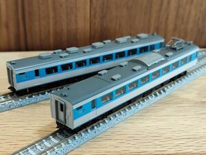 TOMIX 98797 JR 189系特急電車(あずさ・グレードアップ車)基本セットより モハ188（M） モハ189 後期型GU車 ★2両組 中古【送料無料】