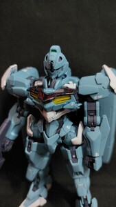 ＨG ガンダムルブリス量産試作モデル 素組み 部分塗装 完成品 プレミアムバンダイ