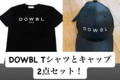 DOWBL 2点セット （Tシャツ、キャップ）