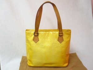 ルイヴィトン トートバッグ モノグラム ヴェルニ LOUIS VUITTON MONOGRAM VERNIS HOUSTON パテントレザー M91055 正規店購入