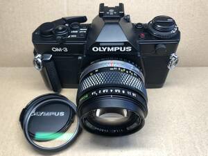 OLYMPUS OM-3 オリンパス フィルムカメラ MF一眼レフ　単焦点レンズ ZUIKO MC AUTO-S 50mm f1.14