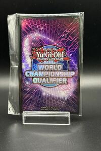 遊戯王　限定公式　WORLD CHAMPIONSHIP QUALIFIER　　WCQ2014スリーブ　紫　6枚